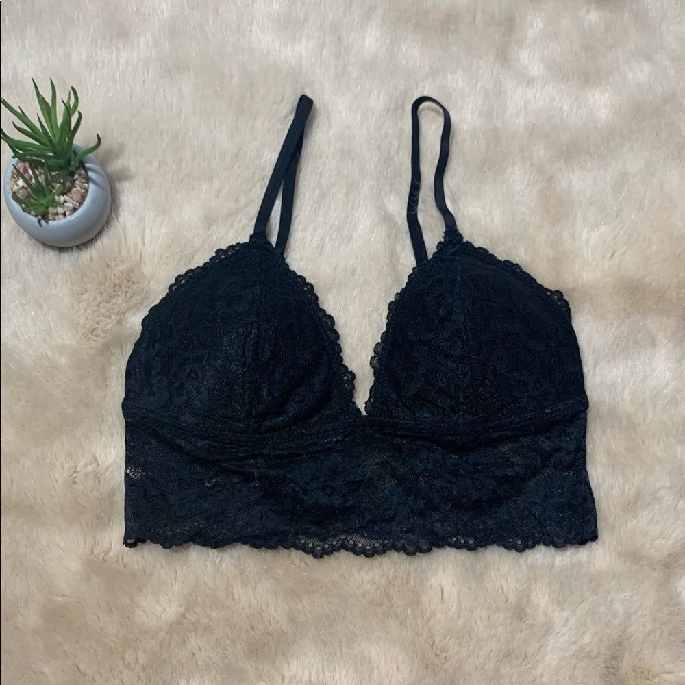 Garage Black Lace Bralette